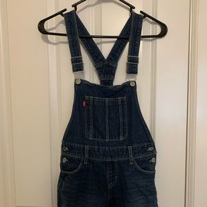 Girls Levi overall Shorts